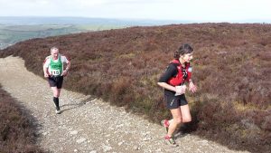 Emma Collins leading Duncan Jones